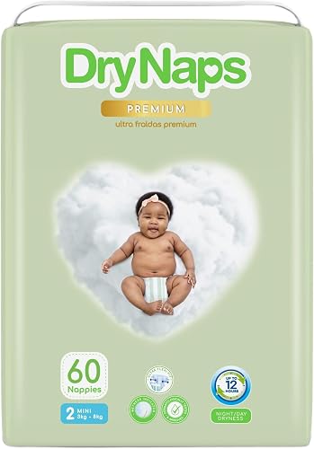 Premium 60 Nappies, Size 2 (Pack of 4)