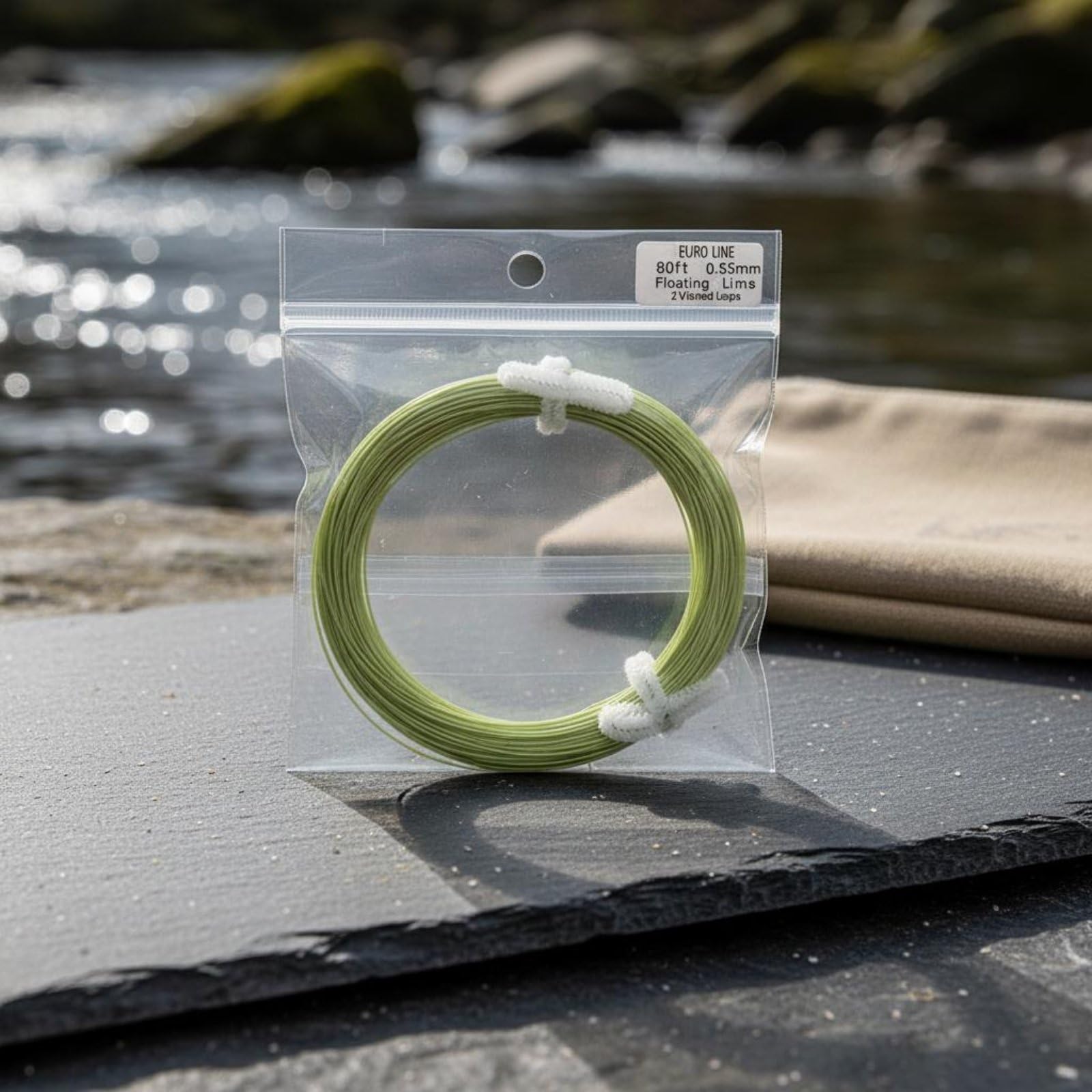Gralara Filo da Ninfa Europea Bassa Elasticità Filo da Pesca a Mosca Livellato Elastico e Flessibile Coda di Topo Galleggiante per Torrente