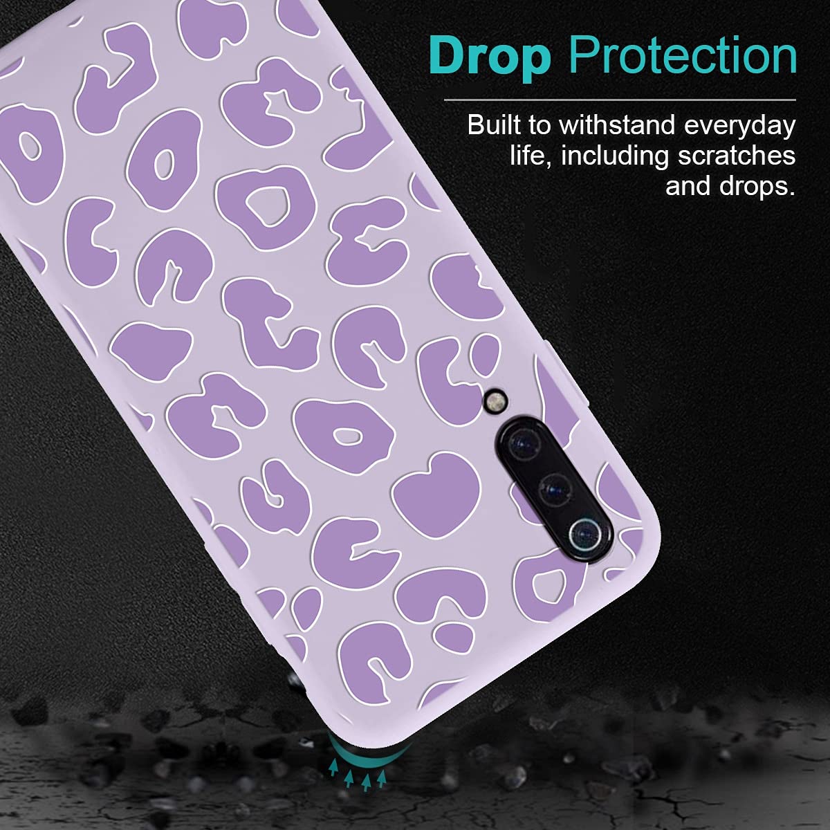 Pnakqil Cover Xiaomi Redmi Note 8T Nero Silicone con Motivo Custodia Disegno Morbido Case Ultra Sottile Antiurto Gel TPU Cover di Protezione Flessibile Bumper Cover per Xiaomi Redmi Note8T, Gatto