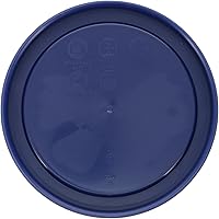 Vista 4 de Pyrex - Cubierta redonda para recipiente de cristal con capacidad para 2 tazas #7200-PC para tazones de cristal