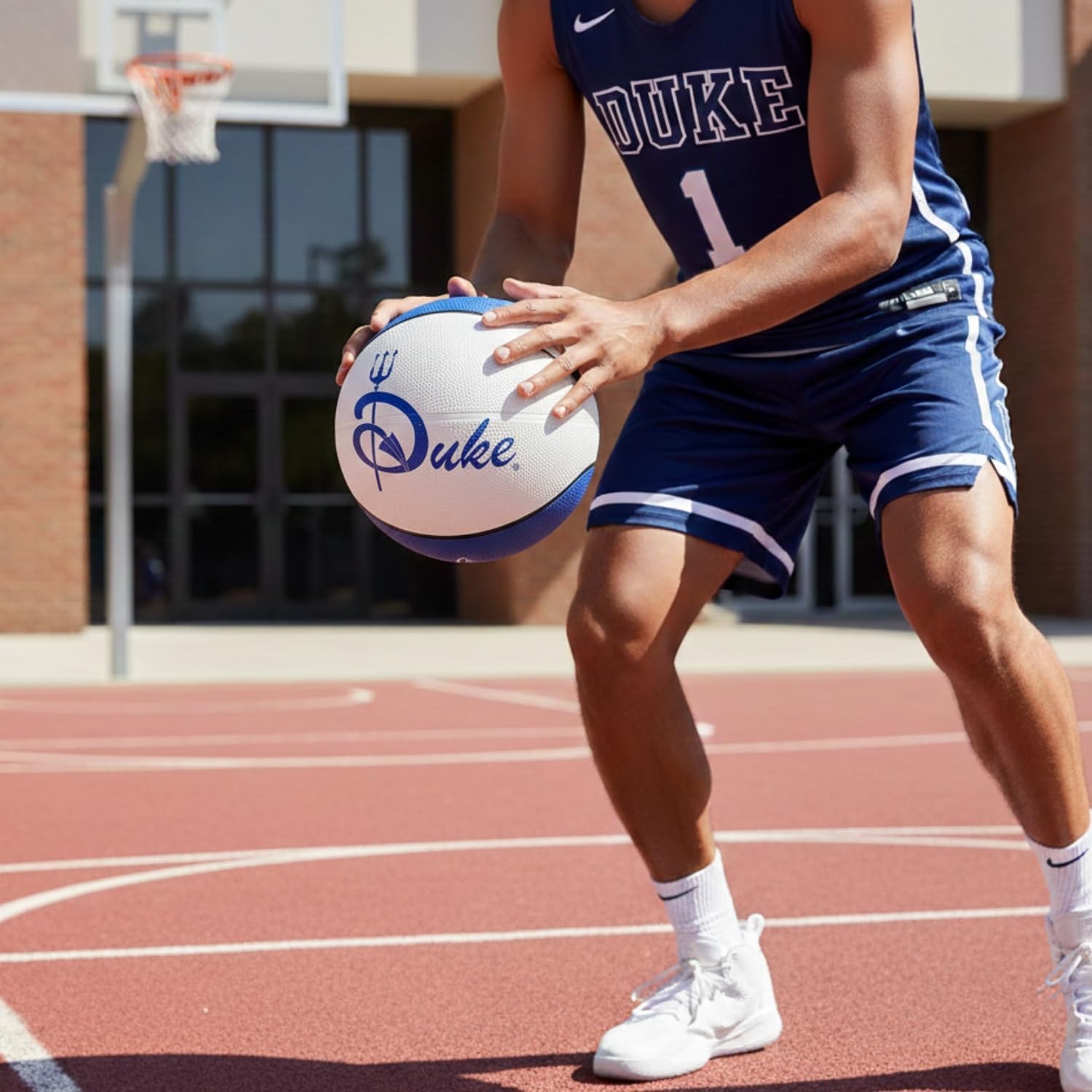9.5" Duke Blue Devils Regulation Basketball