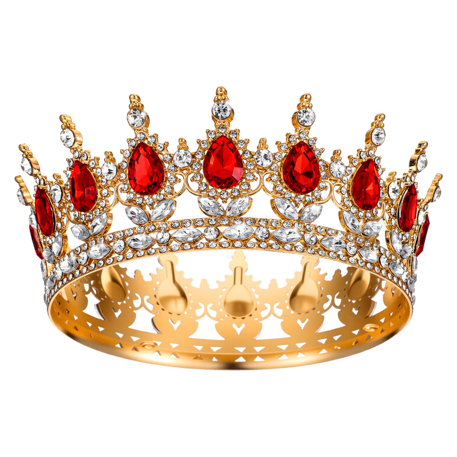 1 sztuka korona dla panny młodej, diadem księżniczki, kryształowa diadem, diadem księżniczki, kryształki stras, opaska na czoło, korona, na wesele, tiary, błyszczące diadem, ozdoba do włosów, korona