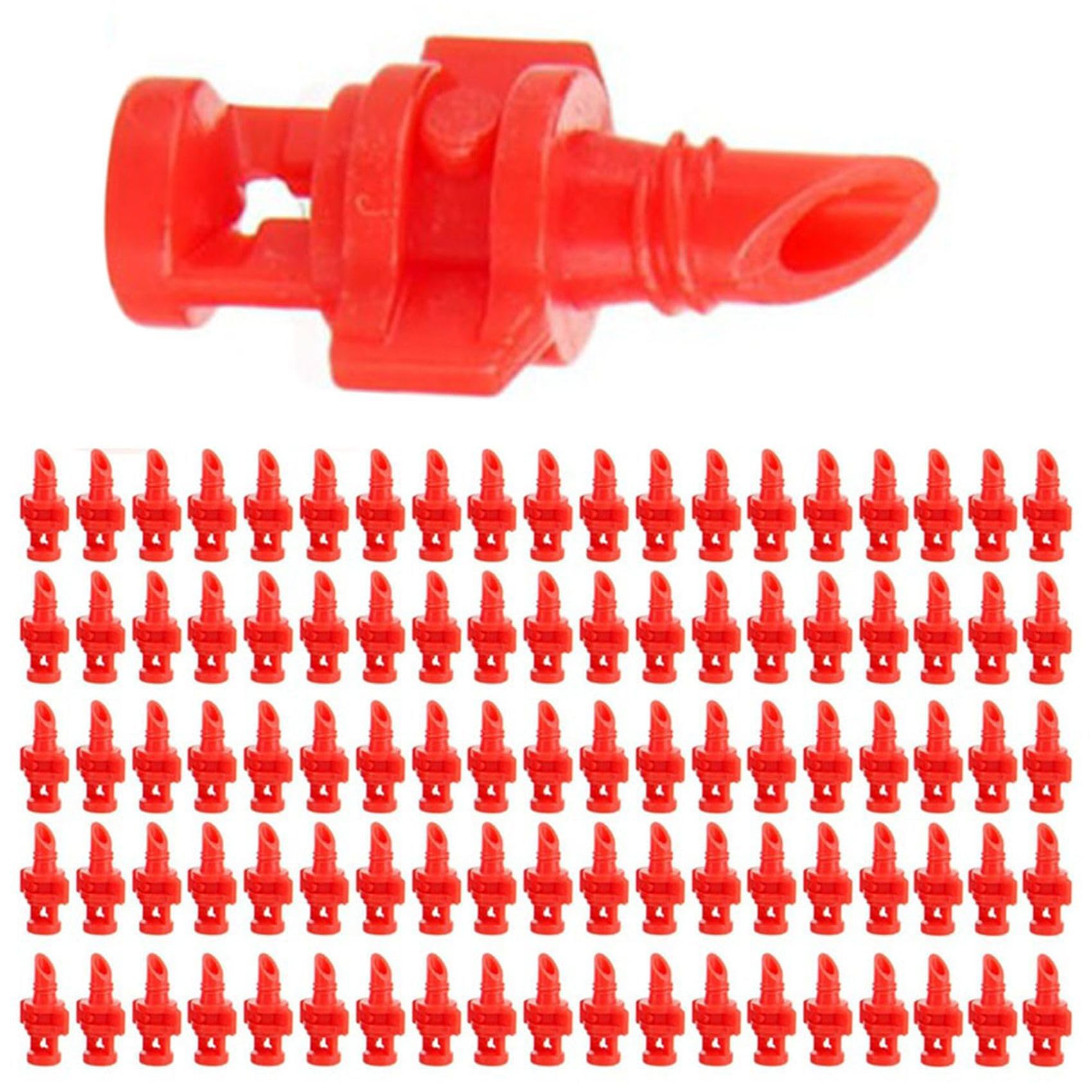 Ctrlzs 300Pcs 360 Degree Misting Nozzle Irrigation,Sprinklers Sprayer For Garden Irrigation System, Sprayer Automizing Drippers