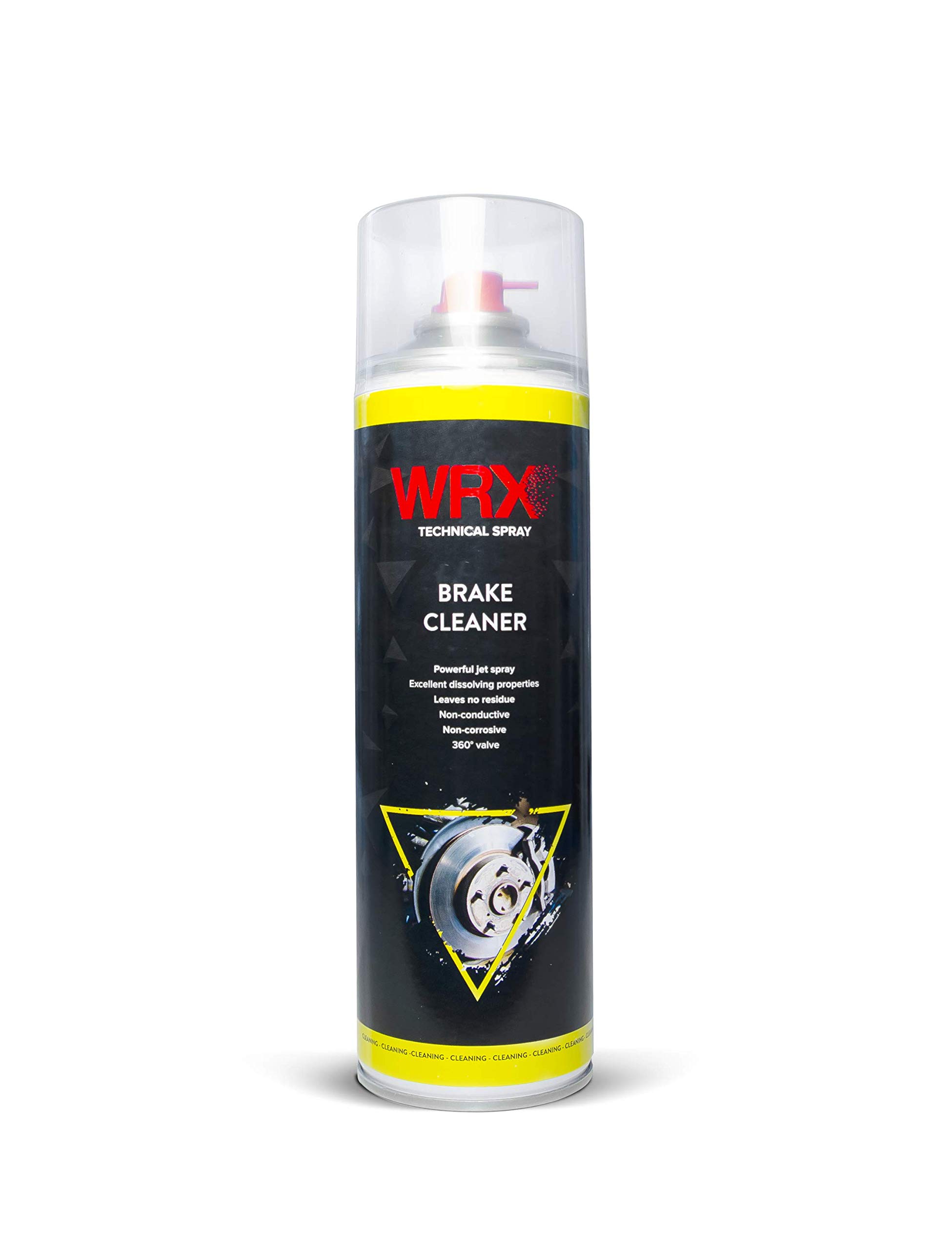 WRX Brake Cleaner 500 ml - Powerful jetspray