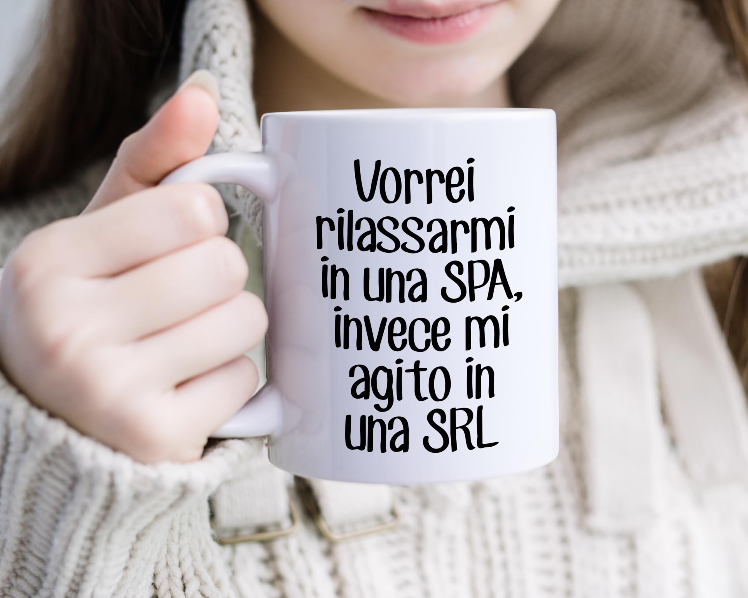 Tazza mug 11 oz Chiuso per Stress, cartello divertente antistress