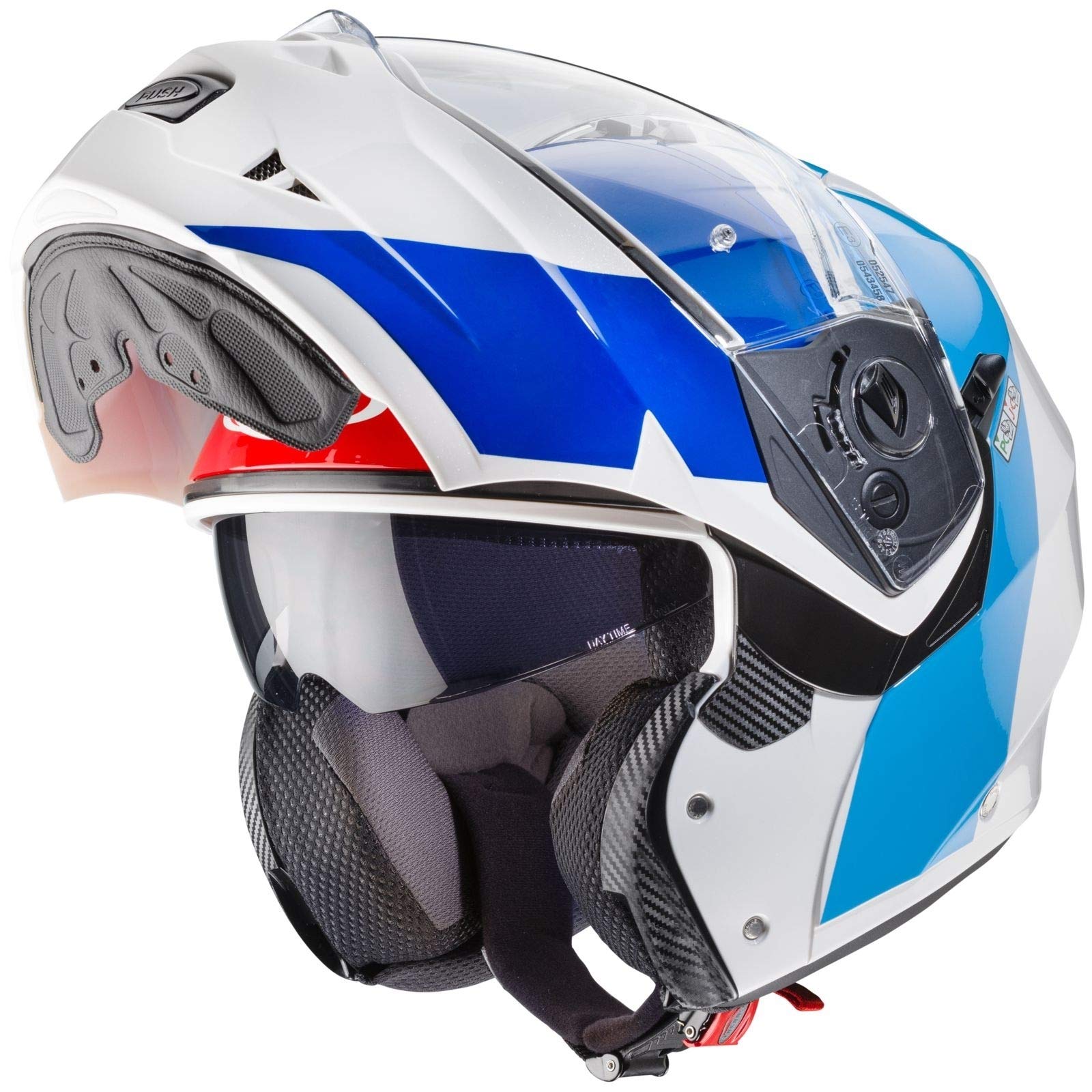 Caberg DUKEⅡIMPACT　XL(61/62) Caberg Duke II Impact Foldable Helmet XL (61/62) White/Red/Blue