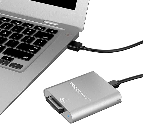 CFexpress - Lector de tarjetas tipo B, USB 3.1 Gen 2 de 10 Gbps, compatible con estación de flujo de trabajo, mini funda externa de aluminio
