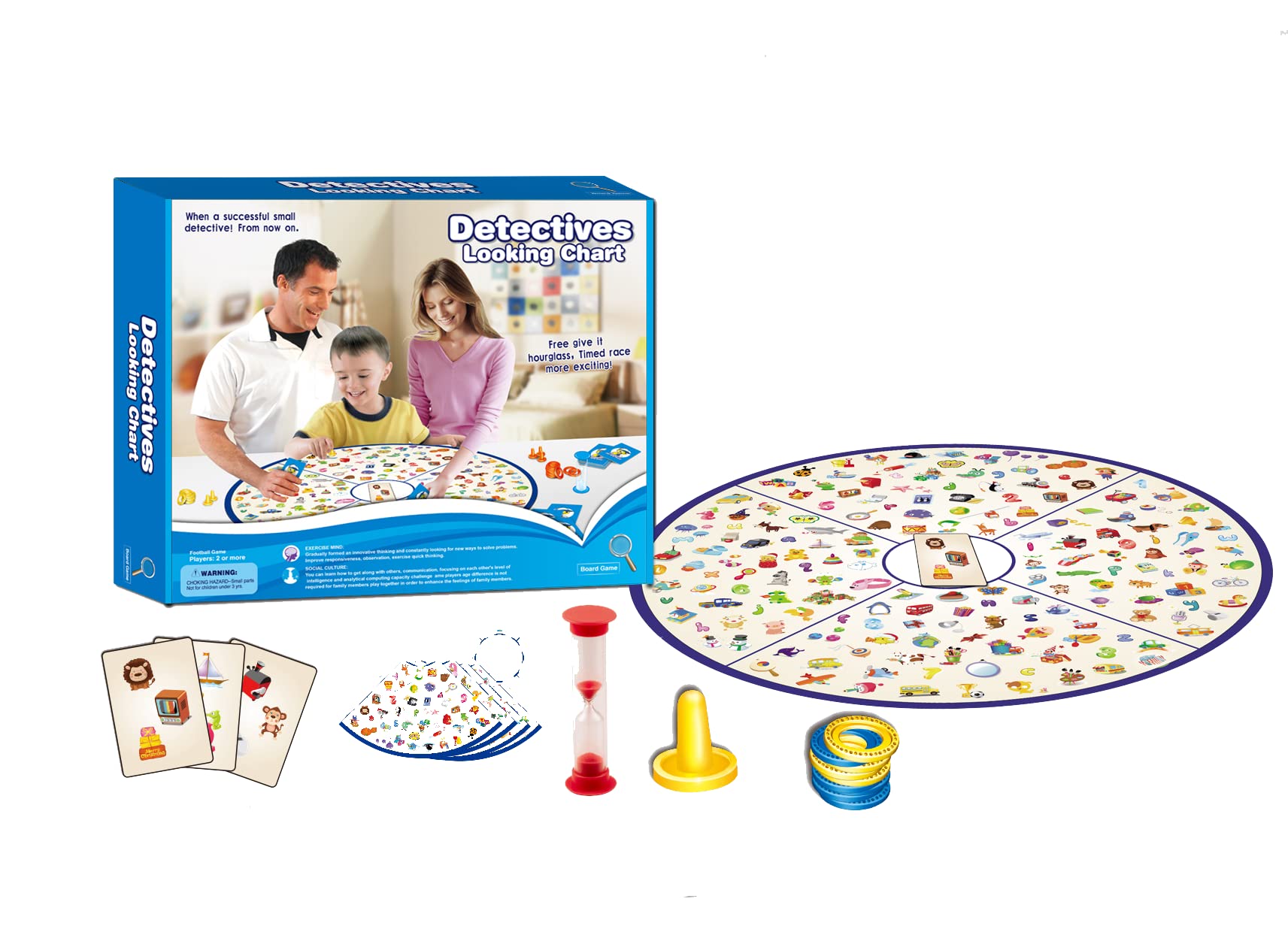 Juego de Mesa: Detective en acción