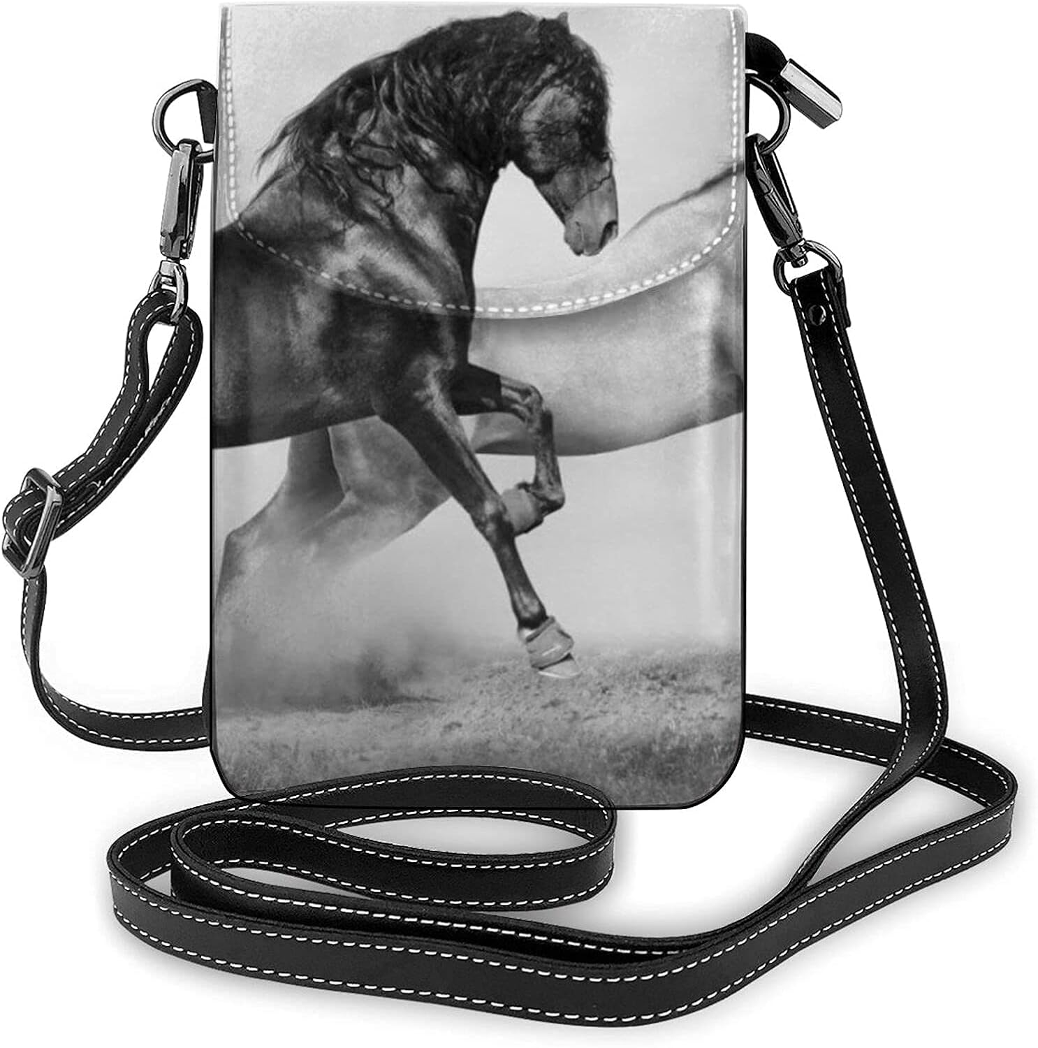 La Borsa A Dorso Di Cavallo AOOEDM Borsa a tracolla per cellulare Borsa da corsa a cavallo sul