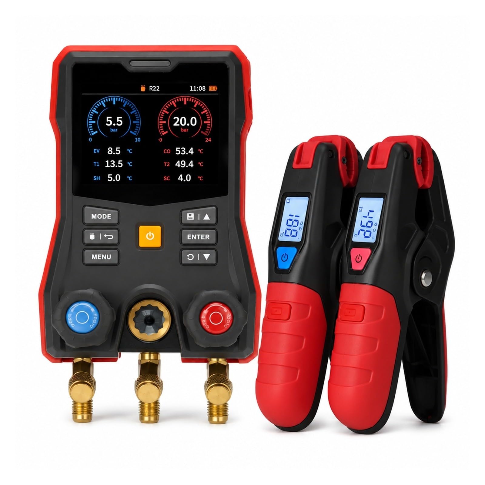 KIT UT336E Calibre Del Colector Digital UT320I Temperatura Inalámbrica