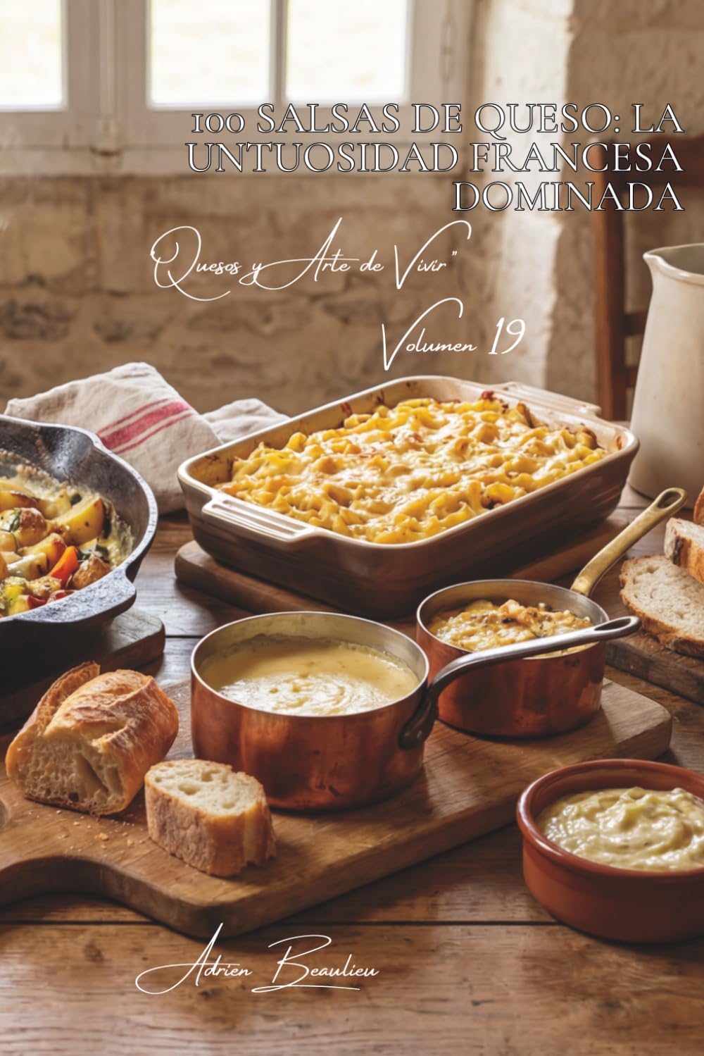 100 salsas de queso: la untuosidad francesa dominada (Serie Quesos - Subserie "Quesos y Arte de Vivir" (5 libros))