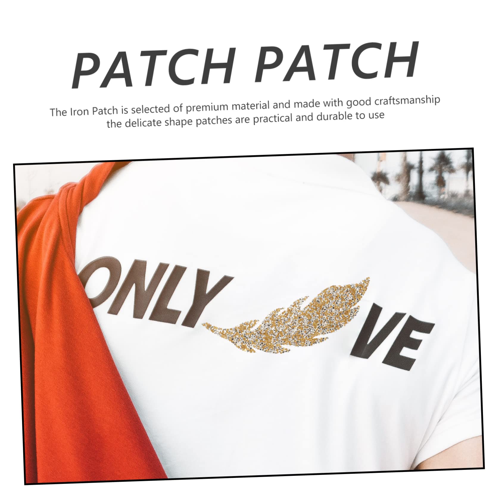SHINEOFI 12paare Wasserstein Patches Für Kleidung Aufbügel-patches Design Für Hüte Taschen Und Schuhe Dekorative Accessoires Für Kreative Reparaturen Und Verzierungen