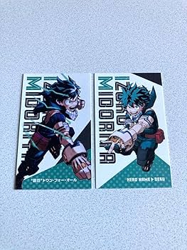 Amazon.co.jp: 僕のヒーローアカデミア ヒロアカ展 名刺カード