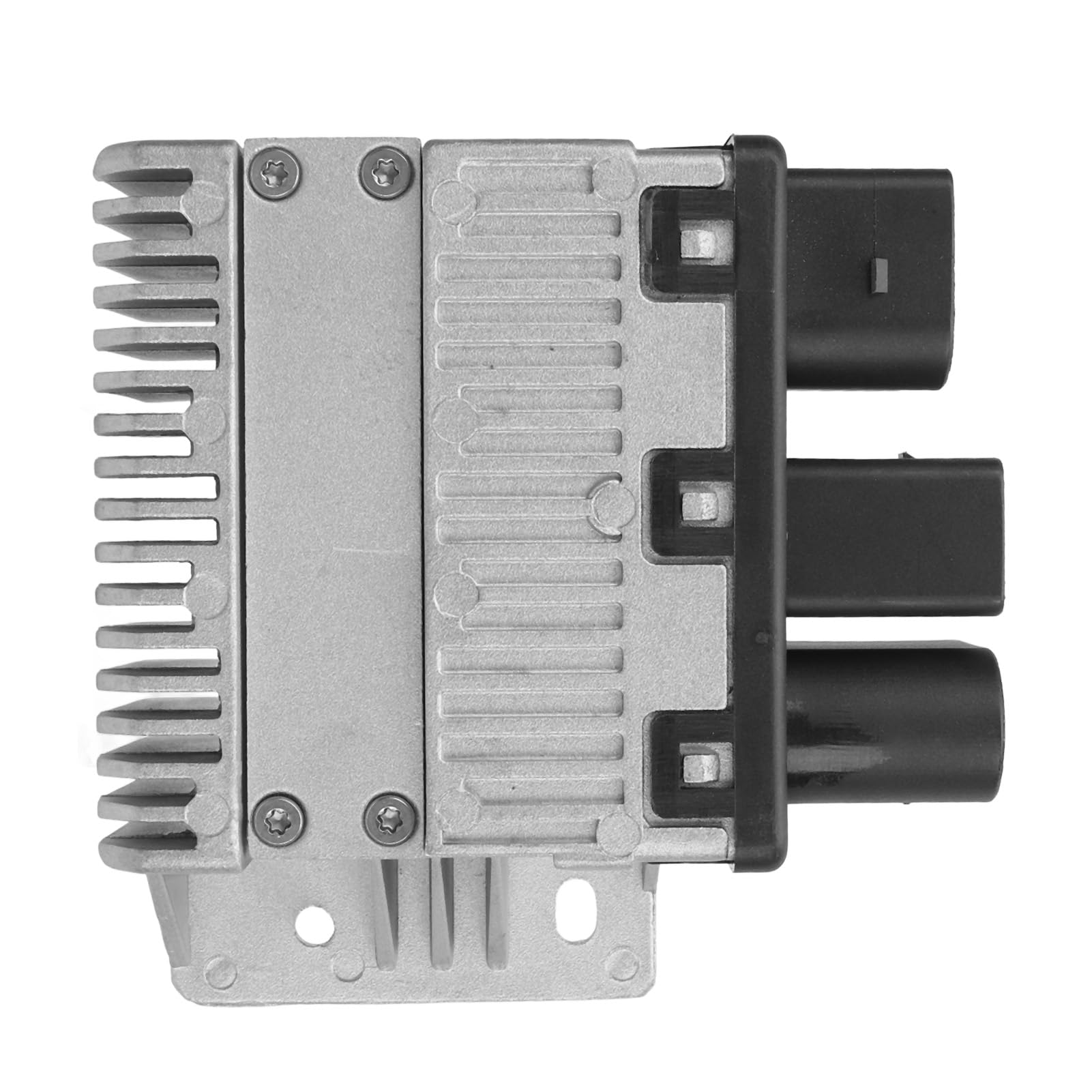Oumefar Módulo de Control del Ventilador de Refrigeración del Motor Rendimiento Estable para Transporter T5 2003-2010, Reemplazo para 7H0919506D, para Profesionales, ABS Metal