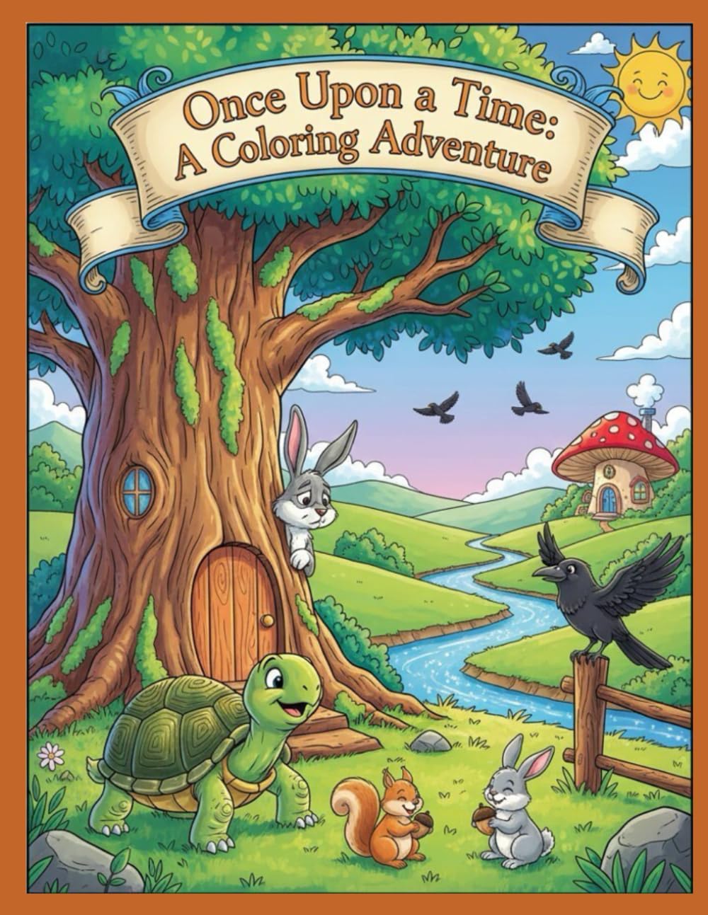 Once Upon a Time: A Coloring Adventure