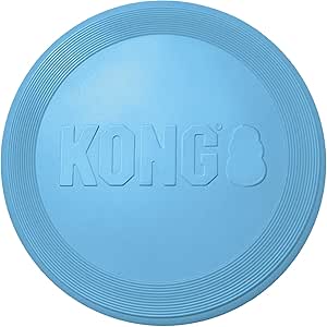 KONG - Puppy Flyer - Teething Rubber, Flying Disc Dog Toy - for Small Puppies (Assorted Colors)