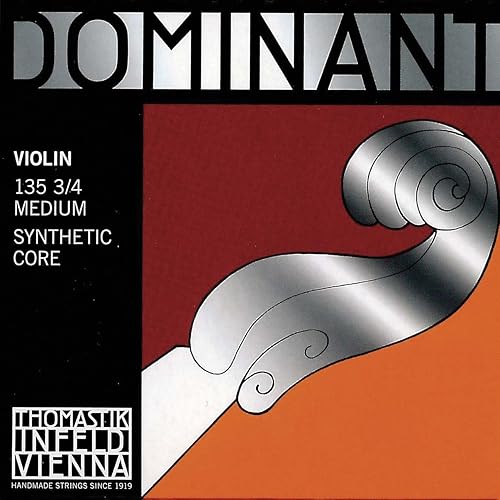 Miniatura 4 de Thomastik-Infeld 135 - Cuerdas dominantes para violín juego completo 135 tamaño 44 con cuerda E de aluminio