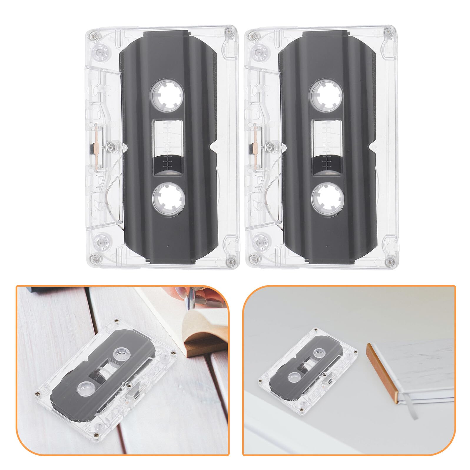 10 Cassette Audio Vuote da 30 Minuti Nastro Audio Fai da Te per Musica Discorsi e Messaggi Decorazione Retrò Cassetta Compatta per Registrazioni Portatili e Progetti Creativi