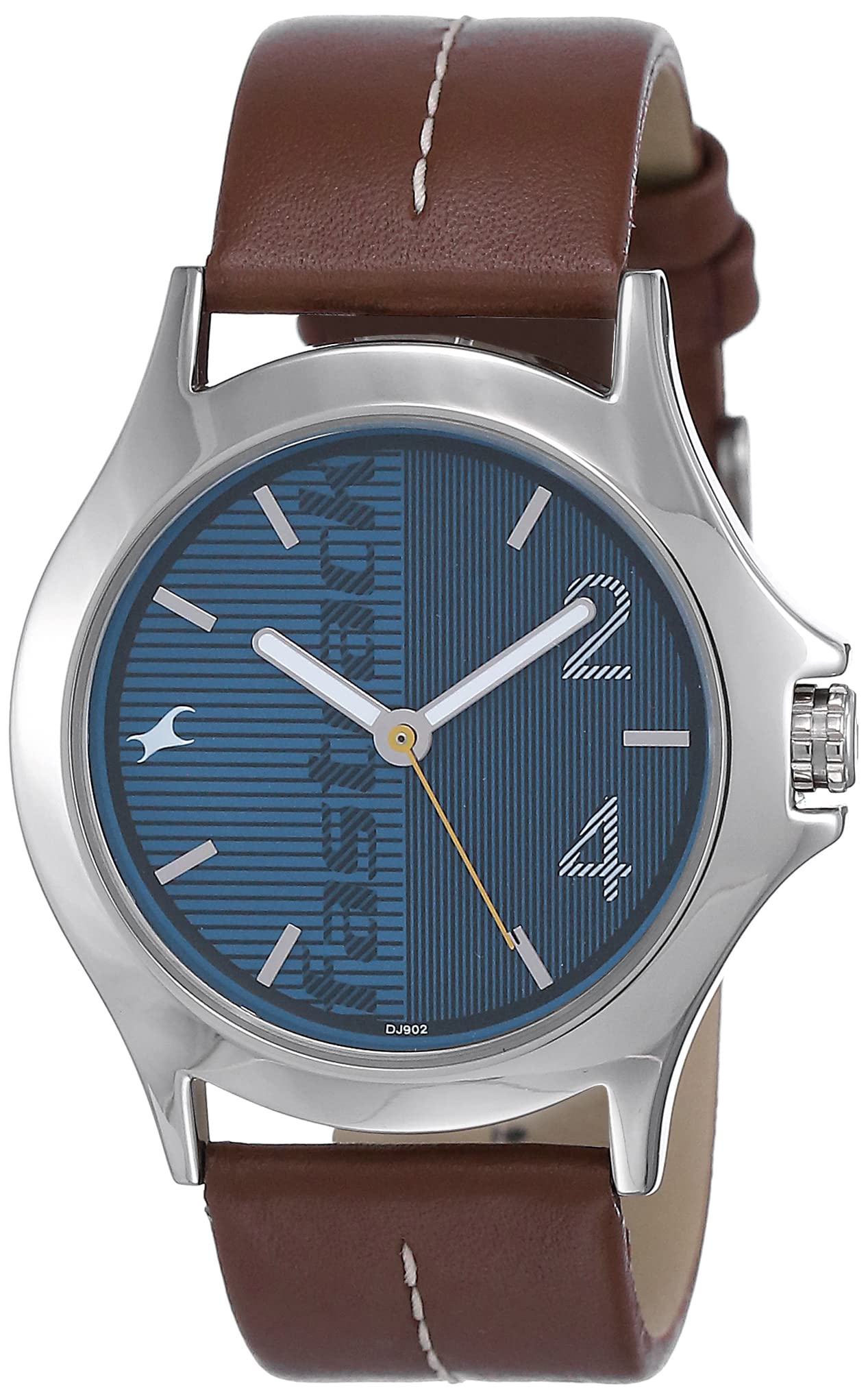 Fastrack Men Quartz Analog Blue Dial Leather Strap Watch for Guys-NR3220SL01 (B07VTFLDXL) Amazon Price History, Amazon Price Tracker