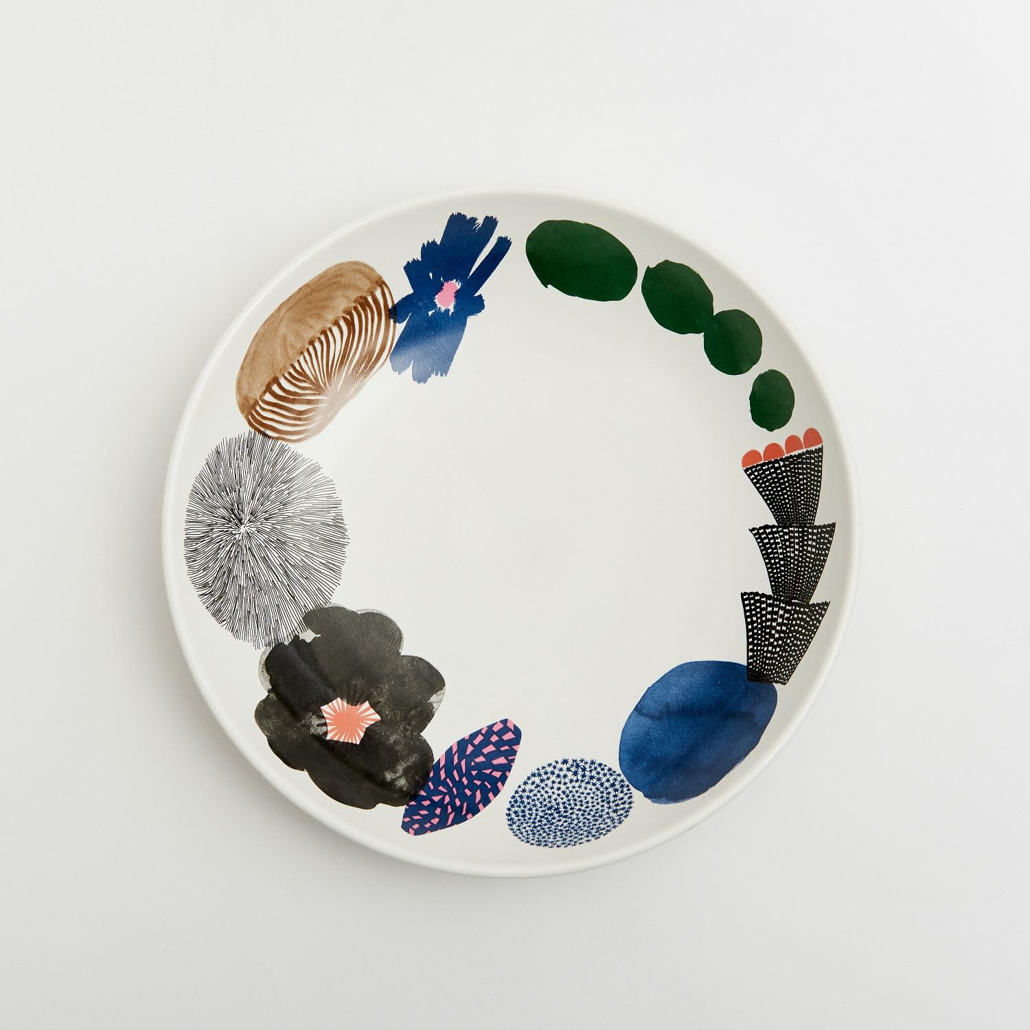 Amazon.co.jp: Generic ALIVEDESIGN プレート 北欧デザイン 手作り磁器