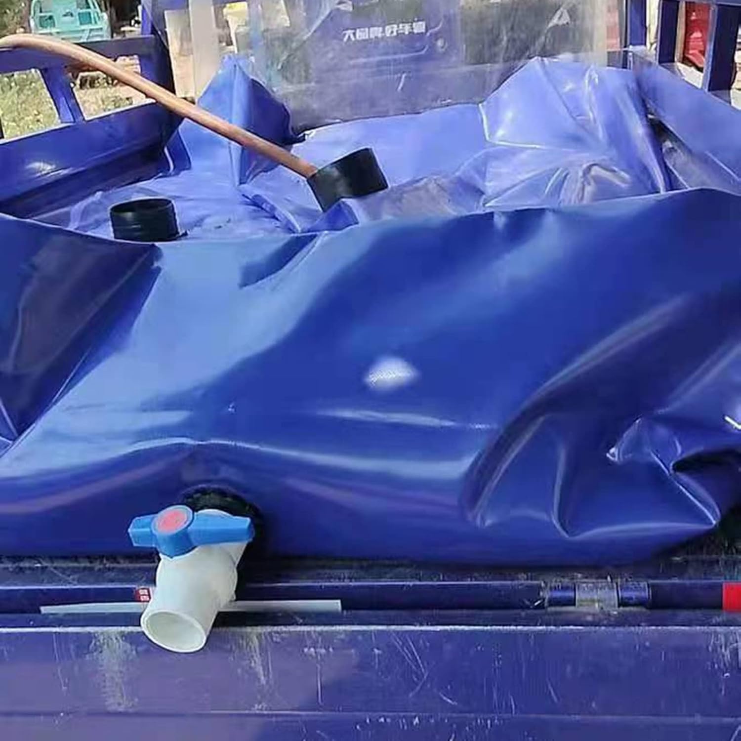 Water Storage Bladder Containers Water Storage Bladder Tank Bag, Rv Wheelbarrow Tricycles Back Trunk Water Collection Bags Soft Foldable, Emergency Cistern/Reservoir/Container 92 350 500 1000 Gallons