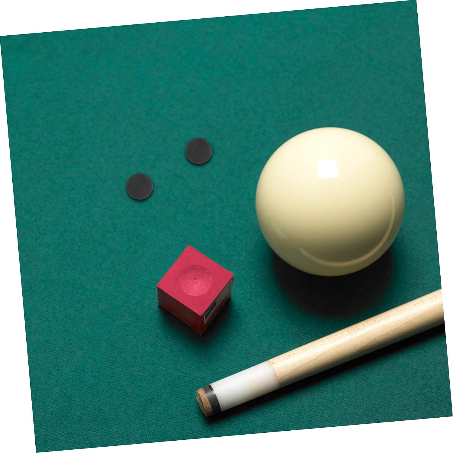 2pcs Billiard Table Black Dot Markers Sturdy Billiard Spot Stickers for Pool Table Essential Snooker Marker Dots for Accurate Positioning