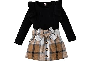 Mia Belle Baby Ribbed Long Sleeve Top - Winter Collection