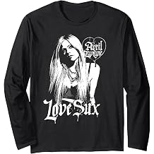 Official Avril Lavigne Love Sux Long Sleeve T-Shirt