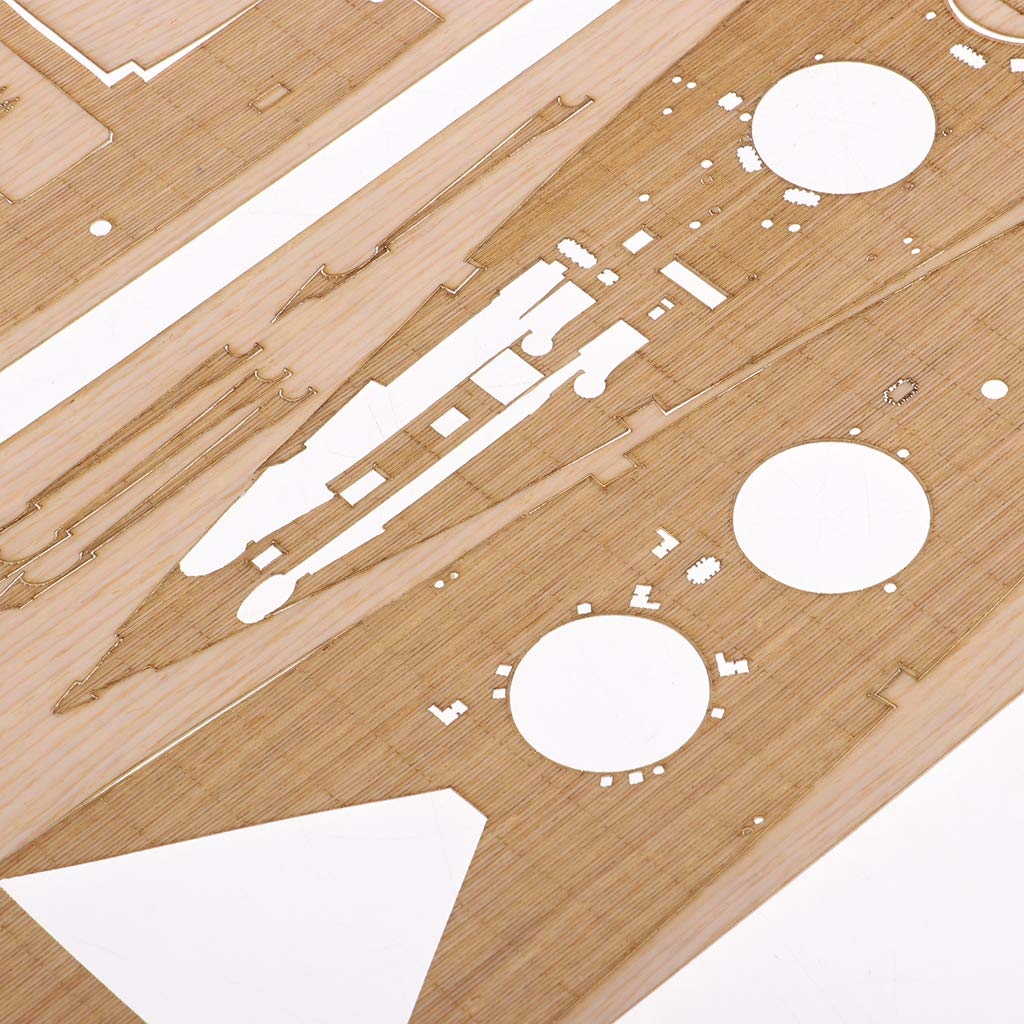Trumpeter Scala 1/350 HMS Hood British Legno Deck Parts
