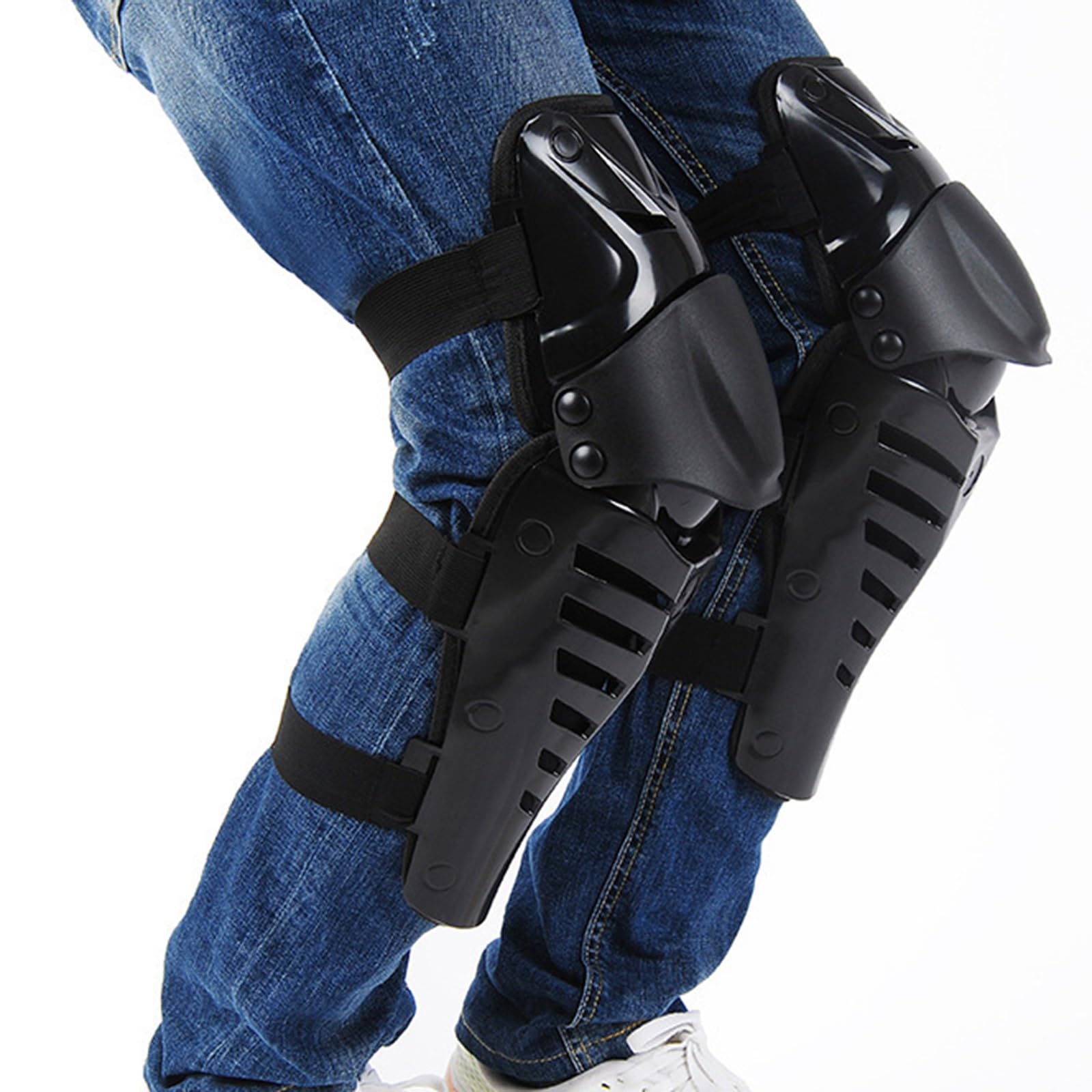 Ginocchiere for motocross PP Gomitiera da equitazione Ginocchiera for moto Protezione for gomito for moto for MTB Guida fuoristrada Protettiva Equitazione esterna Equipaggiamento protettivo anticaduta