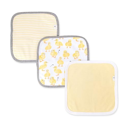 Miniatura 4 de Burt's Bees Baby Paquete de baño toalla con capucha, toallas y bata, 100% algodón orgánico