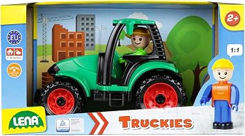 Lena truckies Gravel Vehicles, Approx.20 cm 30 cm, with Figurine.