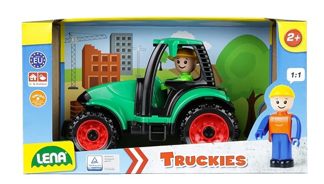 Foto 4 de 8 de Lena - Truckies Tractora Agrícola Juguete por 2+ Años Niños, Verde