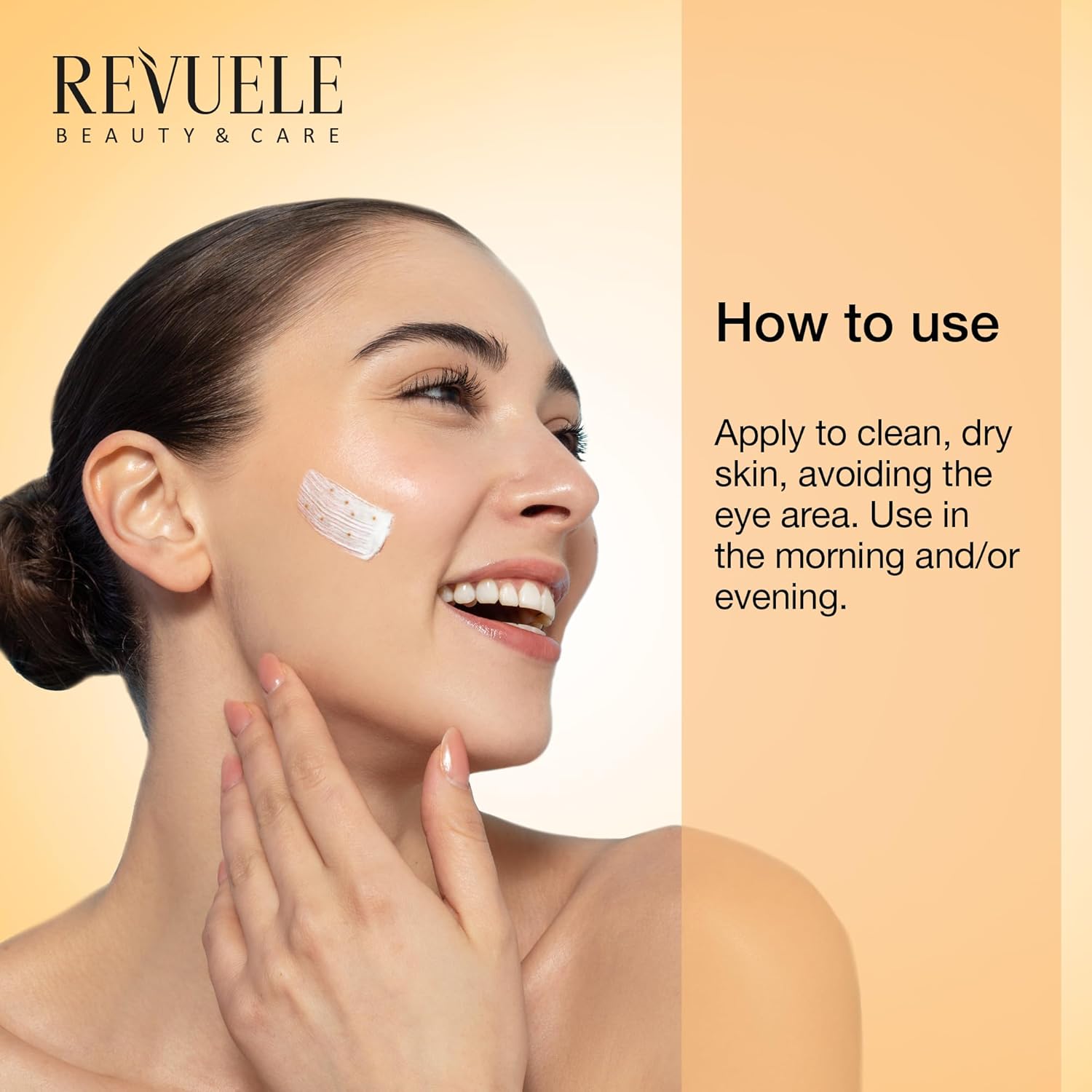 Revuele Go Glow! Boosting Cream – 1.69 fl.oz | Daily Brightening Face Moisturizer with Vitamins C, E & F | Revitalizes, Evens Skin Tone & Enhances Radiance – Vegan & Cruelty-Free - Image 3