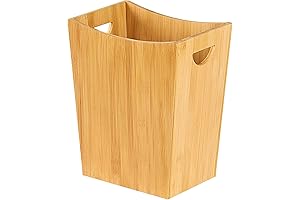 SEHERTIWY - The Bamboo Trash Bin That Adds Rustic Elegance