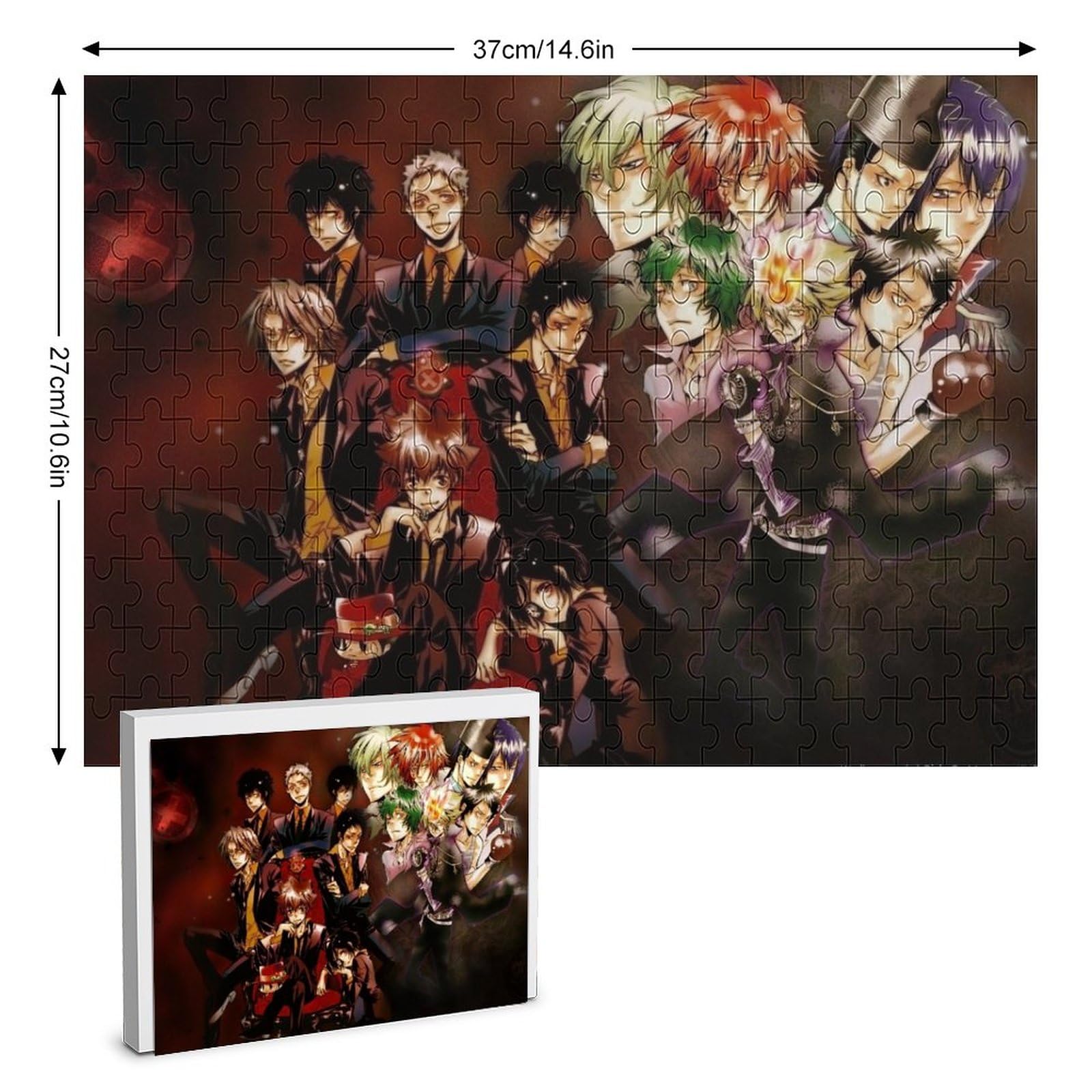 Amazon.co.jp: 家庭教師ヒットマンREBORN! ジグソーパズル 木製の