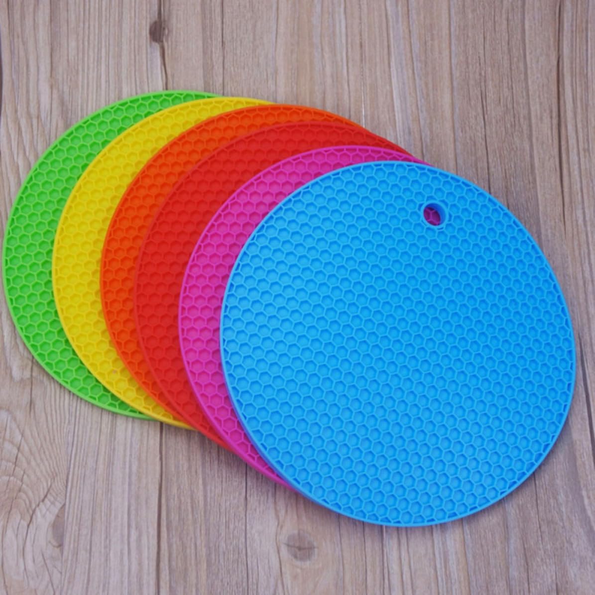 Silicone Insulation Mat Honeycomb Pot Holder for Pan Teapot