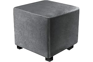 Uplift the Charm of Your Ottoman: Introducing the Distinctive dujuike Velvet Ottoman Cover