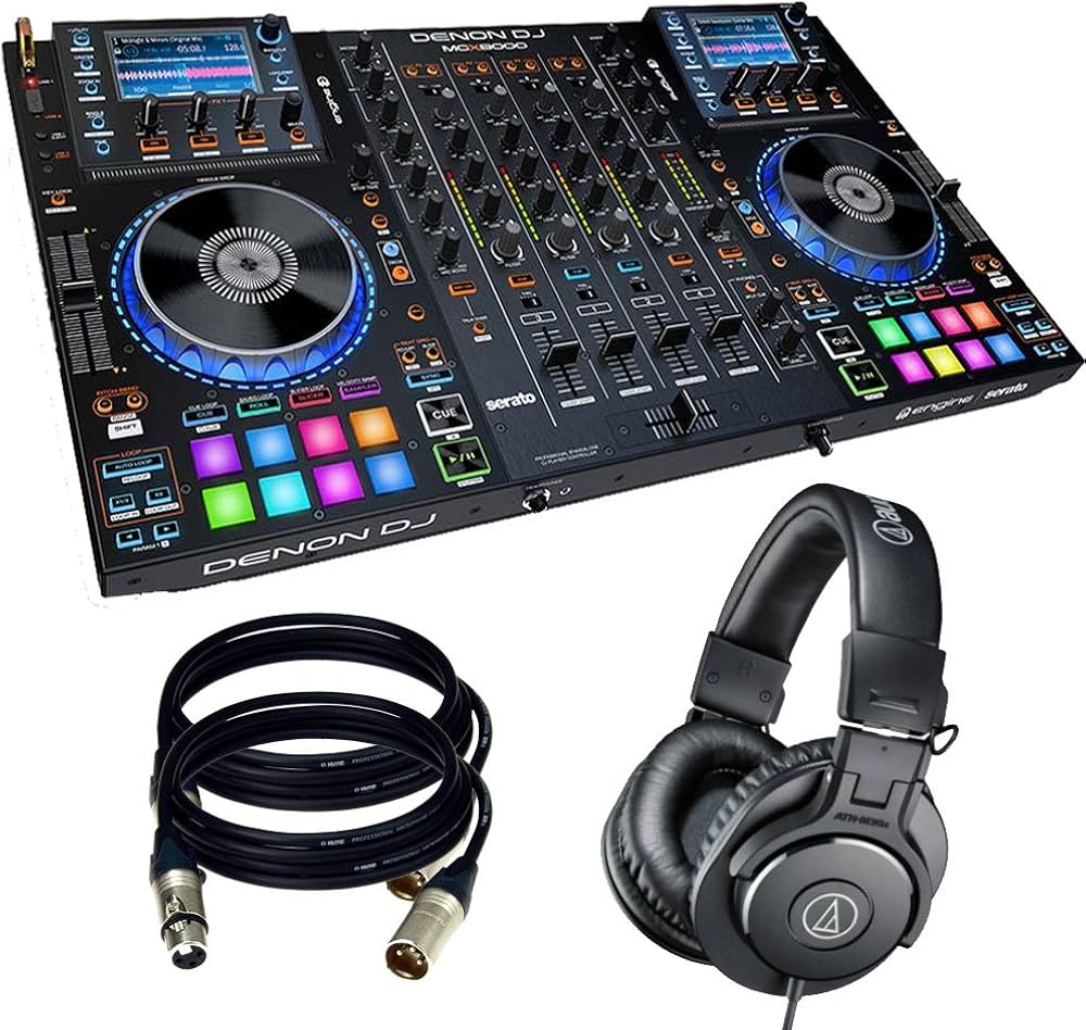 DENON DJ MCX8000 コントローラー Denon DJ MCX8000 | Leitor de DJ autônomo e controlador Serato 4