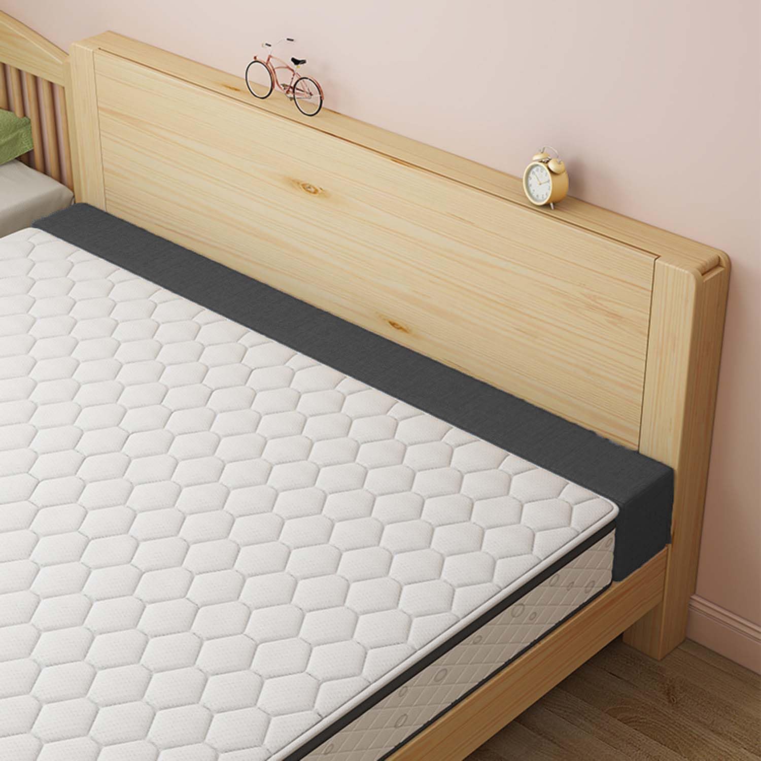 Oreiller Compensé Pour Lit Simple/Double Cale Trapézoïdal Pour Fermer L'Espace (0-20 Cm) Entre