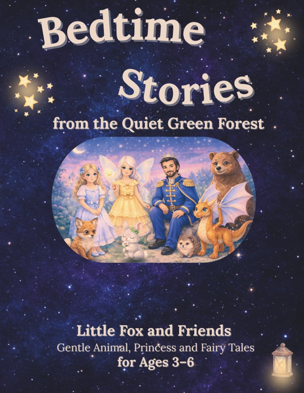 Bedtime Stories from the Quiet Green Forest: Little Fox and Friends - Gentle Animal, Princess and Fairy Tales for Ages 3–6