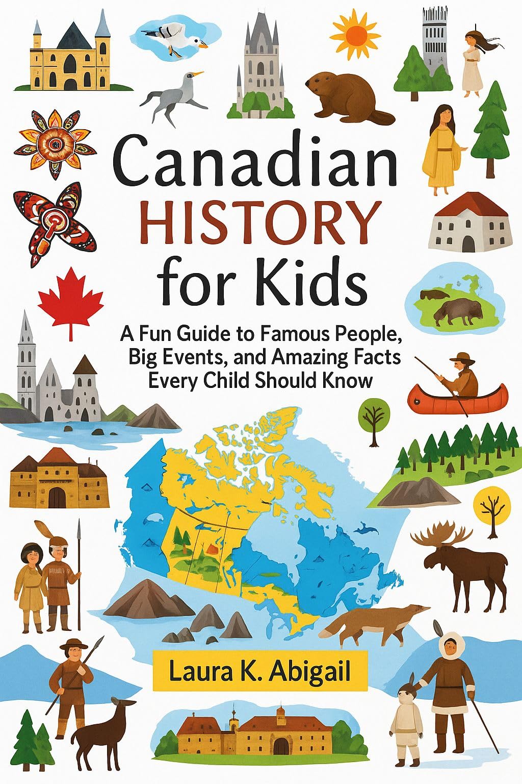Canadian History for Kids: A Fun Guide to Famous People, Big Events, and Amazing Facts Every Child Should Know