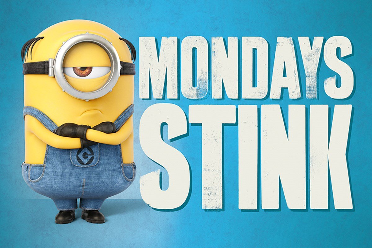 Pyramid International "Mondays Stink Despicable Me 3" Maxi Poster, Multi-Colour, 61 x 91.5 x 1.3 cm