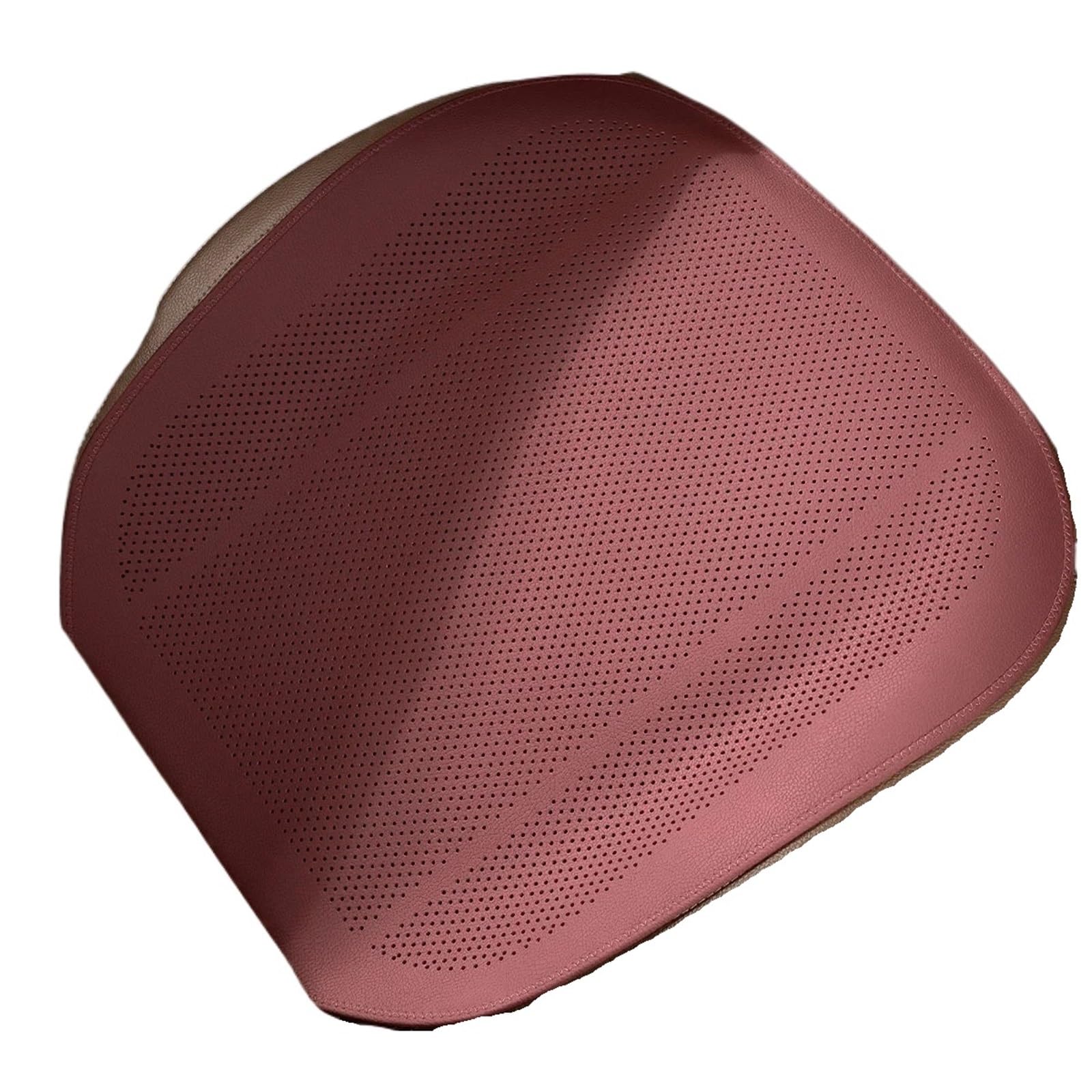poduszka do jazdy Poduszka na fotel samochodowy, uniwersalna, całoroczna, jednoczęściowa, półpak, wentylowana, komplet pokrowców na poduszki na tylne siedzenie(Red)