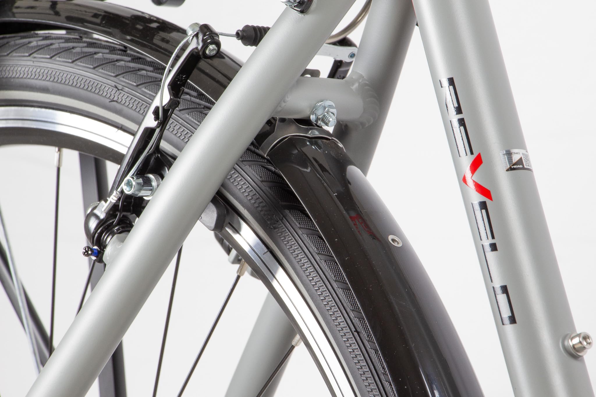 Revelo 1.0 Trekking Bike Matt Grey/Red