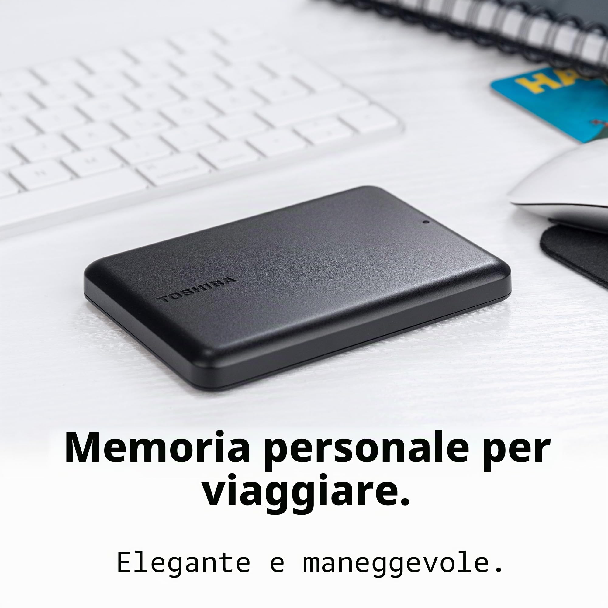 Toshiba Canvio Partner 1TB External HDD, Hard disk meccanico