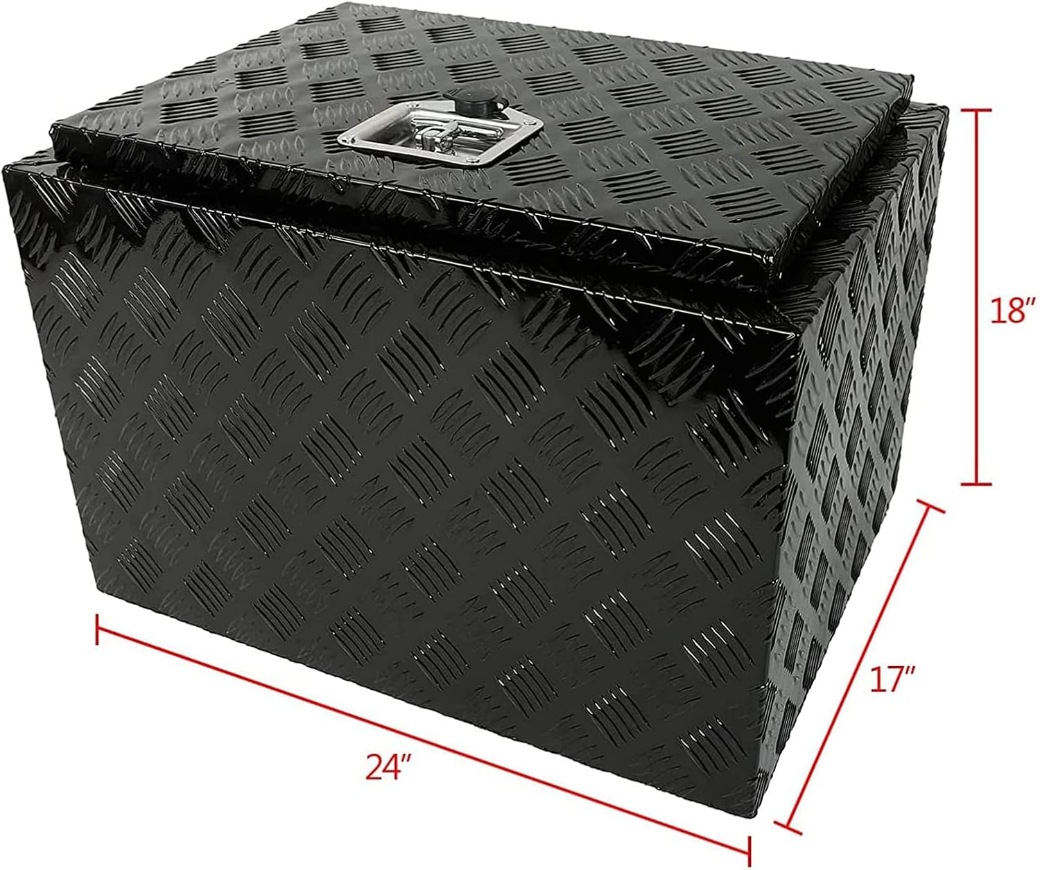 Buy 24 Inch Heavy Duty Aluminum Diamond Plate Toolbox Pickup ATV