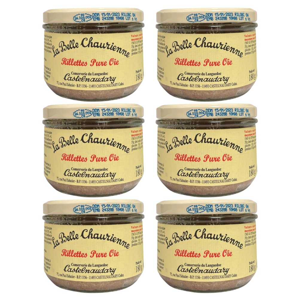 La Belle ChaurienneGoose Rillettes 180g x 6