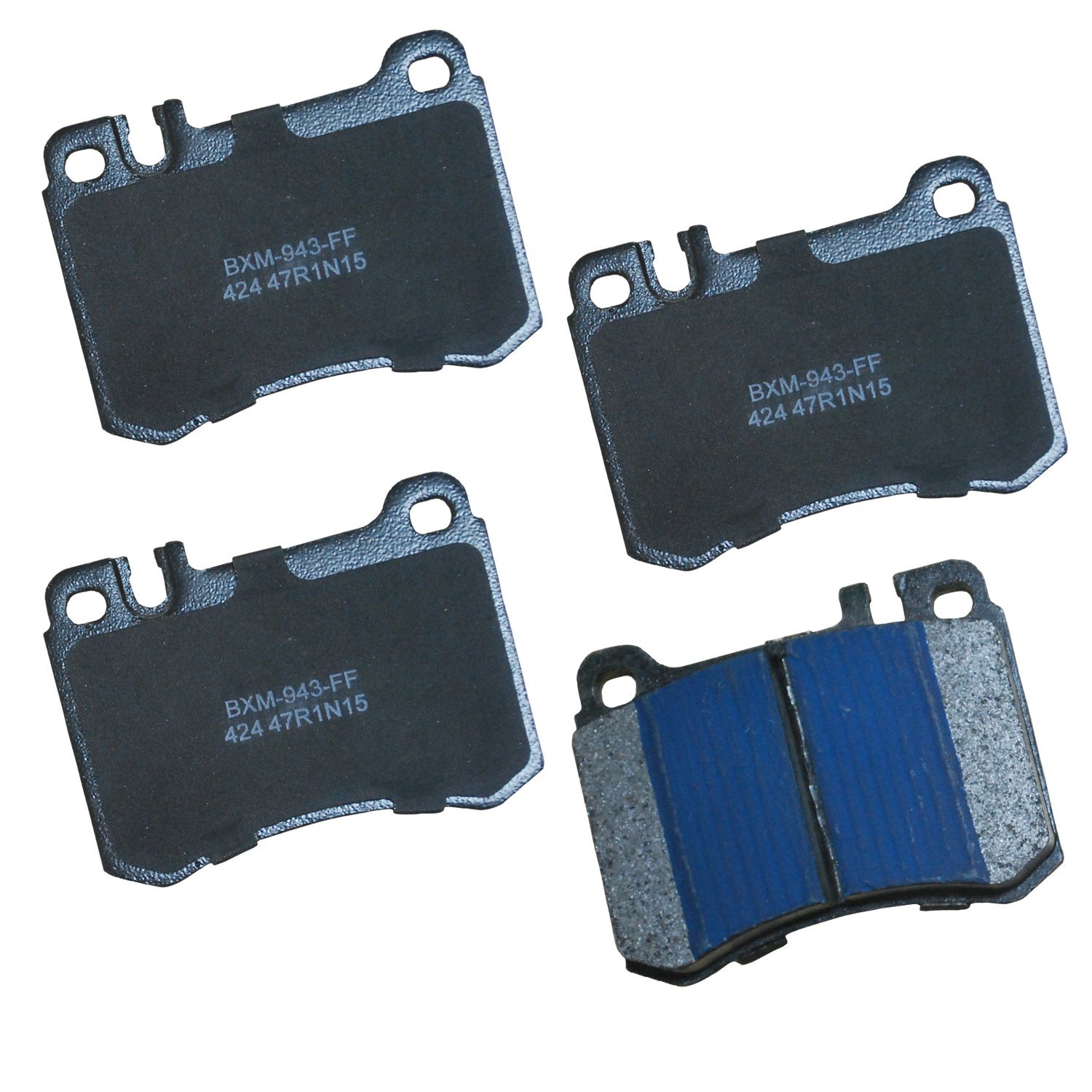 Bendix Premium SBM424 Semi-Metallic Front Brake Pads for Mercedes-Benz 560SL 1989-1986