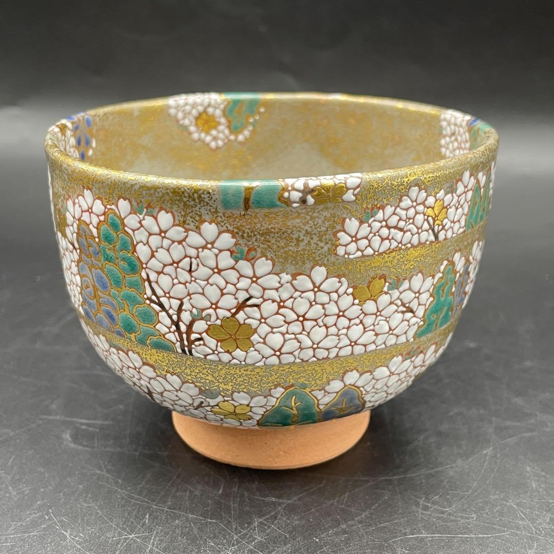 加藤利昇造　乾山写　吉野桜　茶碗　茶道具　5 Amazon.co.jp: 加藤利昇造 乾山写 吉野桜 茶碗 茶道具 5